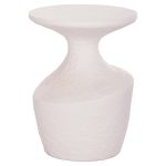 ΤΡΑΠΕΖΙ ΒΟΗΘΗΤΙΚΟ REBON HM18156.02S FIBER CEMENT ΣΕ ΛΕΥΚΟ--Φ27.5x50Υεκ.