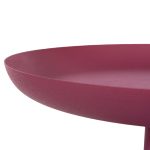 ΤΡΑΠΕΖΙ ΒΟΗΘΗΤΙΚΟ ΣΤΡΟΓΓΥΛΟ DELBEL HM4262.06 ΜΕΤΑΛΛΟ ΣΕ ΡΟΖ Φ36x49Υ εκ. - Image 5