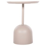 ΤΡΑΠΕΖΙ ΒΟΗΘΗΤΙΚΟ ΣΤΡΟΓΓΥΛΟ DELBEL HM4265.10 ΜΕΤΑΛΛΟ ΣΕ ΕΚΡΟΥ Φ45,5x58,5 εκ. - Image 5
