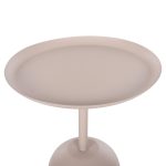 ΤΡΑΠΕΖΙ ΒΟΗΘΗΤΙΚΟ ΣΤΡΟΓΓΥΛΟ DELBEL HM4265.10 ΜΕΤΑΛΛΟ ΣΕ ΕΚΡΟΥ Φ45,5x58,5 εκ. - Image 7