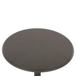 ΤΡΑΠΕΖΙ ΠΟΛΥΠΡΟΠΥΛΕΝΙΟΥ ΣΤΡΟΓΓΥΛΟ TERRIN HM6124.15 OLIVE GREEN Φ60x75Υεκ. - Image 4