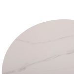 ΤΡΑΠΕΖΙ ΣΑΛΟΝΙΟΥ DUNCAN HM18022.02 ΚΕΡΑΜΙΚΟ TOP-MDF ΒΑΣΗ-ΚΡΕΜ ΛΕΥΚΟ Φ80x41Υεκ. - Image 6