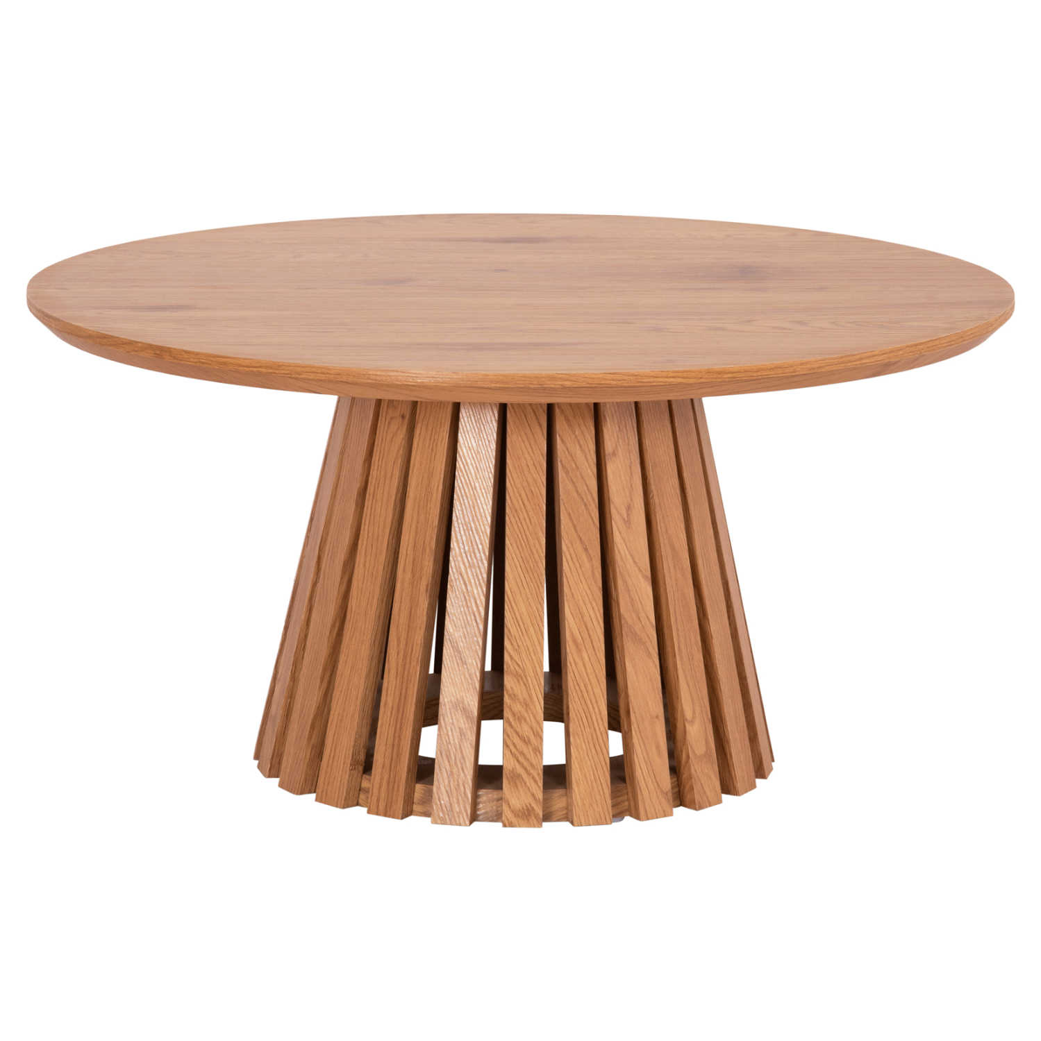 trapezi-salonioy-fb918024-mdf-se-anoicht ΤΡΑΠΕΖΙ ΣΑΛΟΝΙΟΥ TALBERT HM18024 MDF ΣΕ ΑΝΟΙΧΤΟ ΦΥΣΙΚΟ ΞΥΛΟΥ Φ80x40,5Υεκ. - Image 1