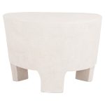 ΤΡΑΠΕΖΙ ΣΑΛΟΝΙΟΥ ΣΕΙΡΑ SANTORINI HM18053 MDF ΣΕ ΥΠΟΛΕΥΚΟ ΧΡΩΜΑ 54x61x40,5Υεκ. - Image 3