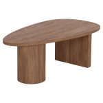 ΤΡΑΠΕΖΙ ΣΑΛΟΝΙΟΥ ΟΒΑΛ ALPER HM18327 MDF ΣΕ SONAMA ΧΡΩΜΑ 110x60x40Υεκ - Image 4