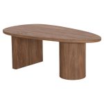 ΤΡΑΠΕΖΙ ΣΑΛΟΝΙΟΥ ΟΒΑΛ ALPER HM18327 MDF ΣΕ SONAMA ΧΡΩΜΑ 110x60x40Υεκ - Image 6