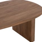 ΤΡΑΠΕΖΙ ΣΑΛΟΝΙΟΥ ΟΒΑΛ ALPER HM18327 MDF ΣΕ SONAMA ΧΡΩΜΑ 110x60x40Υεκ - Image 9