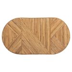 ΤΡΑΠΕΖΙ ΣΑΛΟΝΙΟΥ GATSBY ΟΒΑΛ TOP HM9870 RATTAN ΧΡΩΜΑ ΦΥΣΙΚΟ 110x59x39Υεκ. - Image 6