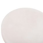 ΤΡΑΠΕΖΙ ΣΑΛΟΝΙΟΥ ΣΤΡΟΓΓΥΛΟ ΣΕΙΡΑ SANTORINI HM18050 MDF ΣΕ ΥΠΟΛΕΥΚΟ ΧΡΩΜΑ Φ80x35Υεκ. - Image 5