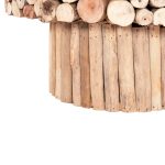 ΤΡΑΠΕΖΙ ΣΑΛΟΝΙΟΥ ΣΤΡΟΓΓΥΛΟ SPARROW HM9963 DRIFTWOOD--ΓΥΑΛΙ Φ65x51,5Υεκ. - Image 5