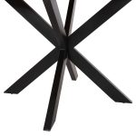 ΤΡΑΠΕΖΙ ΣΤΡΟΓΓΥΛΟ MONTANA SUPERIOR HM9904 4εκ.ΠΑΧΟΣ ΜΑΣΙΦ ΞΥΛΟ ΑΚΑΚΙΑΣ Φ150Χ79Υεκ - Image 6