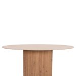 ΤΡΑΠΕΖΙ ΤΡΑΠΕZΑΡΙΑΣ TWIL HM18324 ΚΕΡΑΜΙΚΟ TOP ΟΨΗ ΤΡΑΒΕΡΤΙΝΑΣ-MDF ΒΑΣΗ Φ120x76Υεκ - Image 4