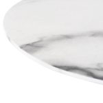 ΤΡΑΠΕΖΙ ΤΡΑΠΕΖΑΡΙΑΣ PRENTIS HM9770.01 12mmΚΕΡΑΜΙΚΟ ΛΕΥΚΟ ΜΑΡΜΑΡΟ-ΛΕΥΚΟ ΜΕΤΑΛΛΟ - Image 8