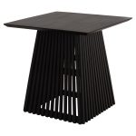 ΤΡΑΠΕΖΙ ΤΡΑΠΕΖΑΡΙΑΣ ΤΕΤΡΑΓΩΝΟ FRANTZ HM9458.02 MINDI ΞΥΛΟ ΜΑΥΡΟ 80x80x78Yεκ. - Image 7