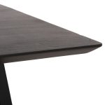 ΤΡΑΠΕΖΙ ΤΡΑΠΕΖΑΡΙΑΣ ΤΕΤΡΑΓΩΝΟ FRANTZ HM9458.02 MINDI ΞΥΛΟ ΜΑΥΡΟ 80x80x78Yεκ. - Image 10