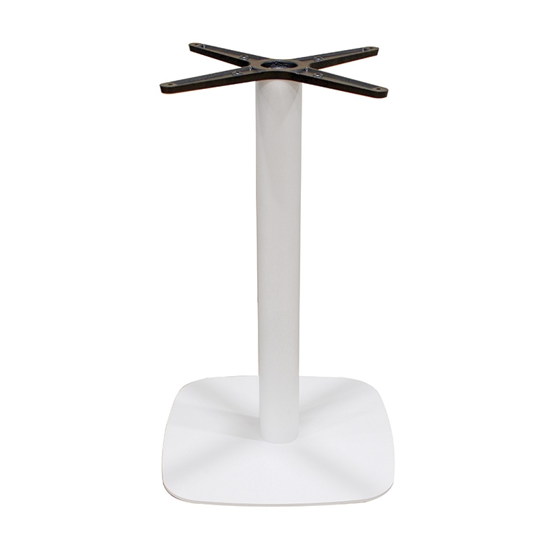 0013624 FLAT-S ΛΕΥΚΗ 45Χ45Χ72εκ.(Σ)ΒΑΣΗ ΜΕΤΑΛΛΙΚΗ 11.6kg - Image 1