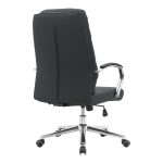 Καρέκλα γραφείου διευθυντή Normie pakoworld pu μαύρο 58x65x103-111εκ - Image 2