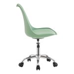 Καρέκλα γραφείου Gaston II pakoworld μέντα pp-pu 48x57x77-90εκ - Image 3