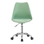 Καρέκλα γραφείου Gaston II pakoworld μέντα pp-pu 48x57x77-90εκ - Image 4