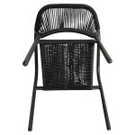Πολυθρόνα Κήπου ArteLibre MOOREA Ανθρακί Αλουμίνιο/Rattan 58x56x79cm - Image 10
