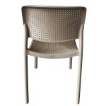 Καρέκλα Κήπου ArteLibre LUMINA Cappuccino PP 55x46x83cm - Image 4