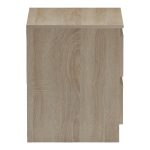 Κομοδίνο Verena pakoworld sonoma-ανθρακί 40x40x50εκ - Image 5