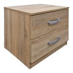 Σετ Κρεβατοκάμαρας Athos Sonoma με Κρεβάτι 90x190εκ Σετ 3τεμ - Image 4