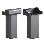 ΑΝΑΛΟΓΙΟ ΟΜΙΛΗΤΗ SPEEKER HM2151 ΜΕΛΑΜΙΝΗ ΣΕ ΓΚΡΙ 60x40x108Υεκ