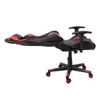 BF8050 Gaming Πολυθρόνα Γραφείου, Ανάκλιση Πλάτης έως 90°, Pu Μαύρο - Κόκκινο - Image 6
