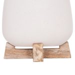 ΓΛΑΣΤΡΑ ΕΣ.ΧΩΡΟΥ FRELLO HM4674.02S ΛΕΥΚΟ FIBER CEMENT--TEAK ΒΑΣΗ 14,5x14,5x16Υεκ. - Image 7
