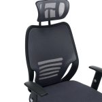 ΚΑΡΕΚΛΑ ΓΡΑΦΕΙΟΥ BRIEF HM1206.02 ΓΚΡΙ MESH--ΒΑΣΗ ΧΡΩΜΙΟΥ 63x64x122Υεκ. - Image 7