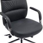 ΚΑΡΕΚΛΑ ΓΡΑΦΕΙΟΥ TEETER HM18355.01 ΜΑΥΡΟ PU ΔΕΡΜΑ--ΒΑΣΗ ΧΡΩΜΙΟΥ 67x66x121Υεκ - Image 9