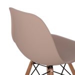 ΚΑΡΕΚΛΑ ΤΡΑΠΕΖΑΡΙΑΣ 2ΤΜΧ TWIST HM8460.55 ΚΑΠΟΥΤΣΙΝΟ PP--ΞΥΛΟ ΟΞΙΑΣ 46x50x82Υεκ. - Image 10