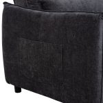 ΠΟΛΥΘΡΟΝΑ-ΚΡΕΒΑΤΙ ORYN HM3307.01 ΓΚΡΙ ΥΦΑΣΜΑ 85x88x78Υεκ. - Image 10
