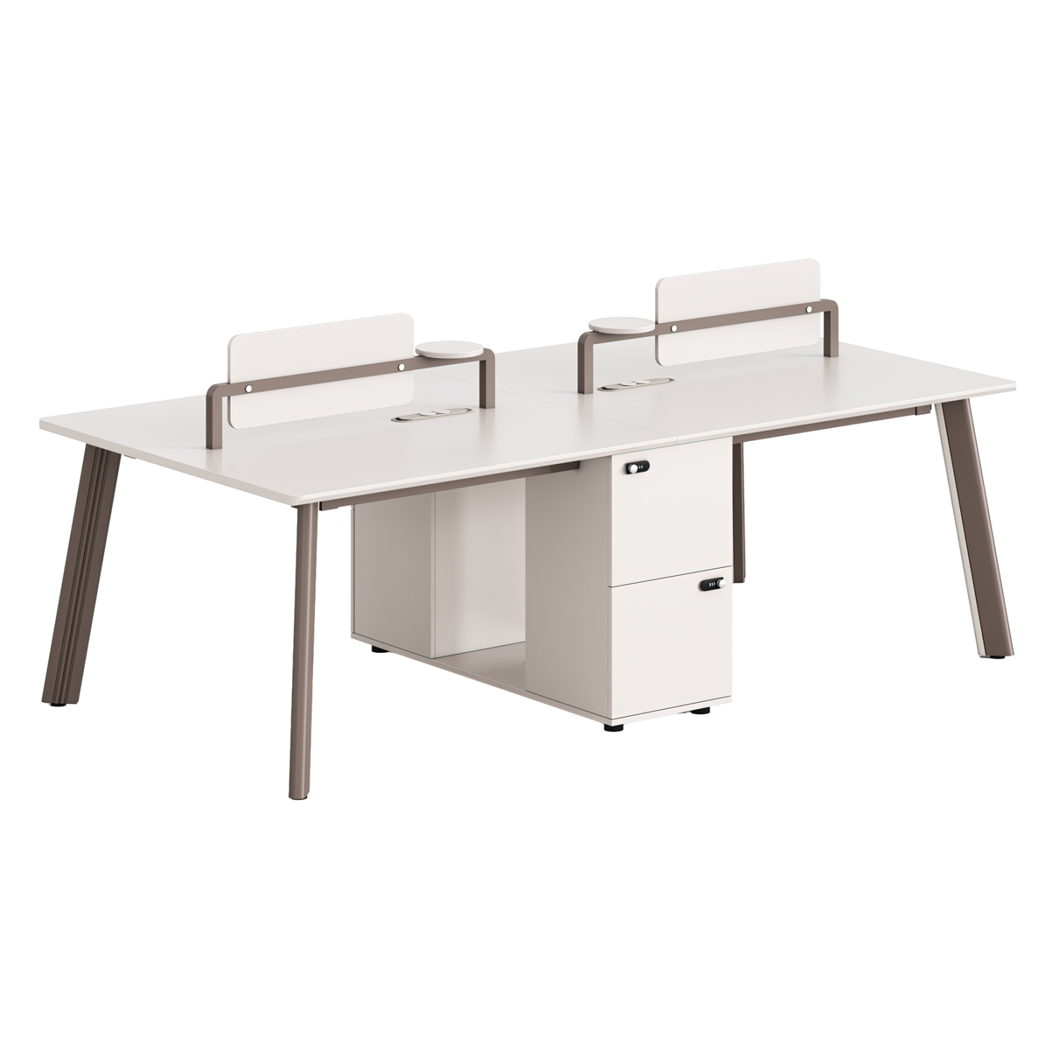 stathmos-ergasias-4-theseon-fb918277-mel ΣΤΑΘΜΟΣ ΕΡΓΑΣΙΑΣ 4 ΘΕΣΕΩΝ NEWLINE HM18277 ΜΕΛΑΜΙΝΗ ΕΚΡΟΥ-ΠΟΔΙΑ ΑΛΟΥΜΙΝΙΟΥ 240x120x75Υ - Image 1