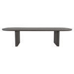 ΤΡΑΠΕΖΙ ΤΡΑΠΕΖΑΡΙΑΣ AZAMI HM6601.01 ΓΚΡΙ FIBER CEMENT 300x112x75Υεκ. - Image 3