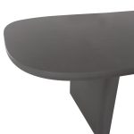 ΤΡΑΠΕΖΙ ΤΡΑΠΕΖΑΡΙΑΣ AZAMI HM6601.01 ΓΚΡΙ FIBER CEMENT 300x112x75Υεκ. - Image 8