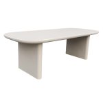 ΤΡΑΠΕΖΙ ΤΡΑΠΕΖΑΡΙΑΣ AZAMI HM6601.02 ΜΠΕΖ FIBER CEMENT 300x112x75Υεκ.