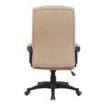 Καρέκλα γραφείου διευθυντή Roby pakoworld pu cappuccino 60x70x102-110εκ - Image 5