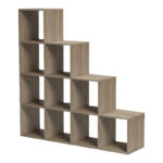 Βιβλιοθήκη Scala pakoworld sonoma 129.5x29x129.5εκ - Image 3