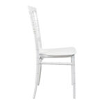 Καρέκλα Napoleon pakoworld pp λευκή 38,5x46,5x89εκ - Image 3