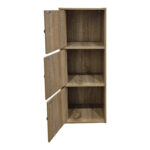 Ντουλάπα-στήλη Wirdia pakoworld sonoma 30.5x24x71.5εκ - Image 2
