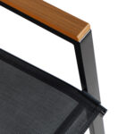 ΣΕΤ ΤΡΑΠΕΖΑΡΙΑΣ 5ΤΜΧ BRUNO HM10729.03 ΚΑΡΕΚΛΕΣ ΜΕΤΑΛΛΙΚΕΣ & ΤΡΑΠΕΖΙ 150x90εκ ΜΑΥΡΟ - Image 7