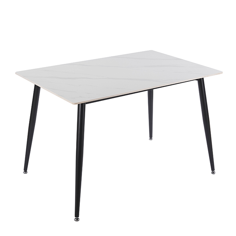 0013950 LOBY CERAMIC WHITE MARBLE 120Χ80Χ75εκ. ΤΡΑΠΕΖΙ - Image 1