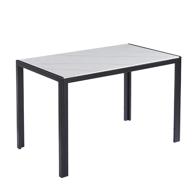 0013952 EVELYN CERAMIC WHITE MARBLE 120Χ70Χ75εκ. ΤΡΑΠΕΖΙ - Image 1