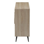 Μπουφές Gora pakoworld sonoma-μπεζ οψη μαρμαρου 110x35.5x82εκ - Image 5