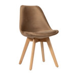 Καρέκλα Demy Fabric Μόκα - Image 2