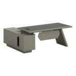 ΓΡΑΦΕΙΟ ΕΠΑΓΓΕΛΜΑΤΙΚΟ LUX SERIES 196Χ150Χ75Υ εκ. ΑΝΑΣΤΡΕΨΙΜΗ ΓΩΝΙΑ ΣΤΑΧΤΙ ΜΟΚΑ HM2115 - Image 6