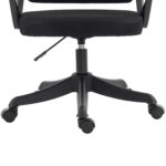 ΚΑΡΕΚΛΑ ΓΡΑΦΕΙΟΥ FRANTIC HM1224.01 ΜΑΥΡO MESH & ΠΟΛΥΠΡΟΠΥΛΕΝΙΟ 60x60x134Υεκ - Image 10
