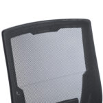 ΚΑΡΕΚΛΑ ΓΡΑΦΕΙΟΥ ZENITH HM1225.01 PP & MESH ΥΦΑΣΜΑ--ΜΑΥΡΟ 60x60x92-100Υεκ - Image 8